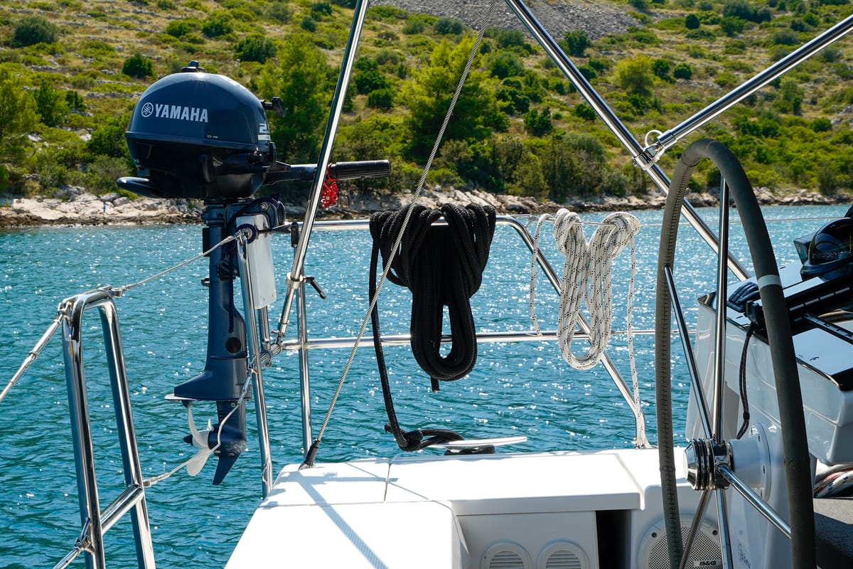 Janina, a Hanse Yachts Hanse 460 sailboat at Seget Donji, Croatia