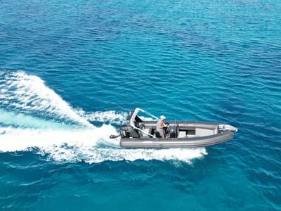 Exterior view of Triton, a Gulet Motorboat motorboat at Alyki, Greece