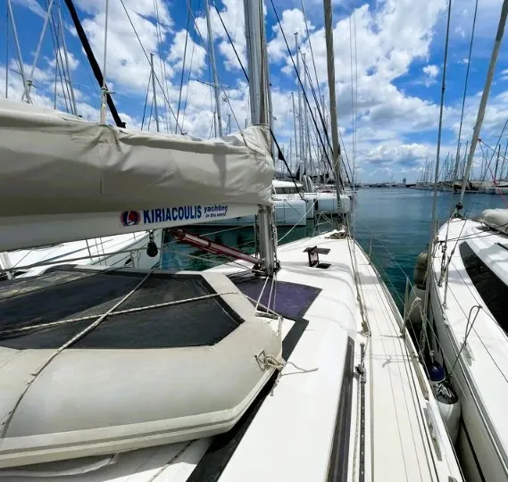 FREEDOM, a Dufour Dufour 410 Grand Large sailboat at Athens, Greece