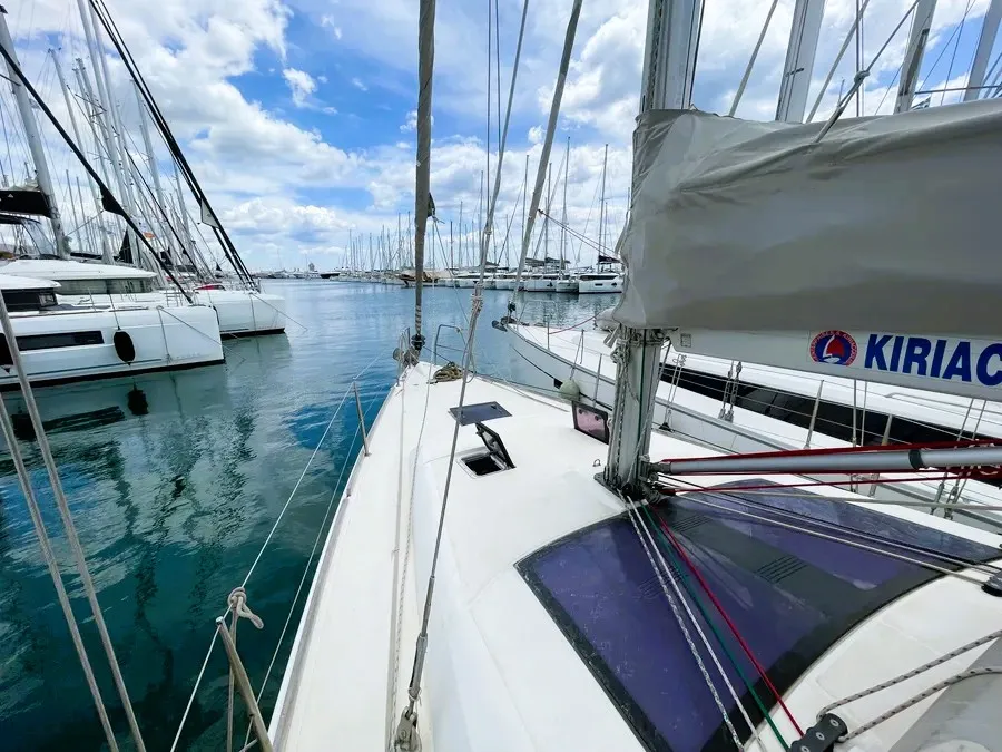 FREEDOM, a Dufour Dufour 410 Grand Large sailboat at Athens, Greece