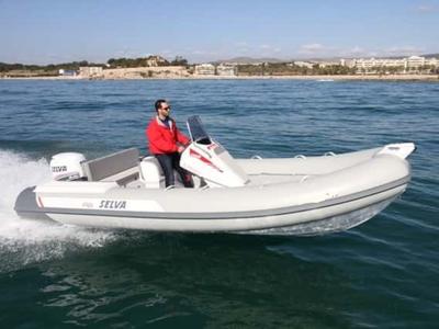 Exterior view of Selva 570 Elegance, a Gulet Motorboat motorboat at Syracuse, Italy