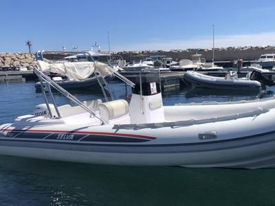 Exterior view of Selva 570 Elegance, a Gulet Motorboat motorboat at Syracuse, Italy