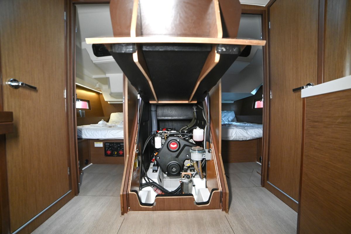 Andiamo, a Beneteau Oceanis 46.1 sailboat at Sami Municipal Unit, Greece