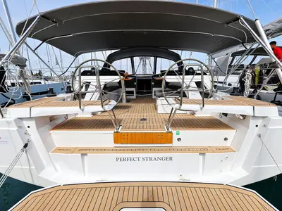 Perfect Stranger, a Hanse Yachts Hanse 460 sailboat at Općina Sukošan, Croatia