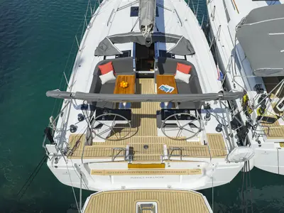 Perfect Stranger, a Hanse Yachts Hanse 460 sailboat at Općina Sukošan, Croatia
