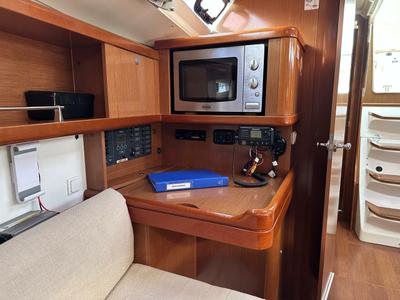 Head on Summertime, a Beneteau Oceanis 37 sailboat at Heiligenhafen, Germany