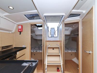 Galley of Quintessence, a Hanse Yachts Hanse 418 sailboat at Općina Sukošan, Croatia