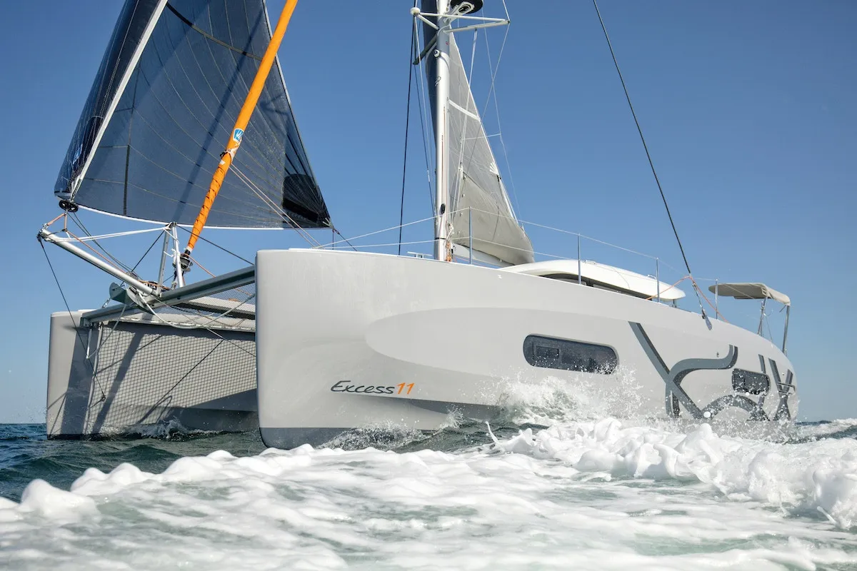 ART, a Excess Excess 11 catamaran at Municipal Unit of Lefkada, Greece