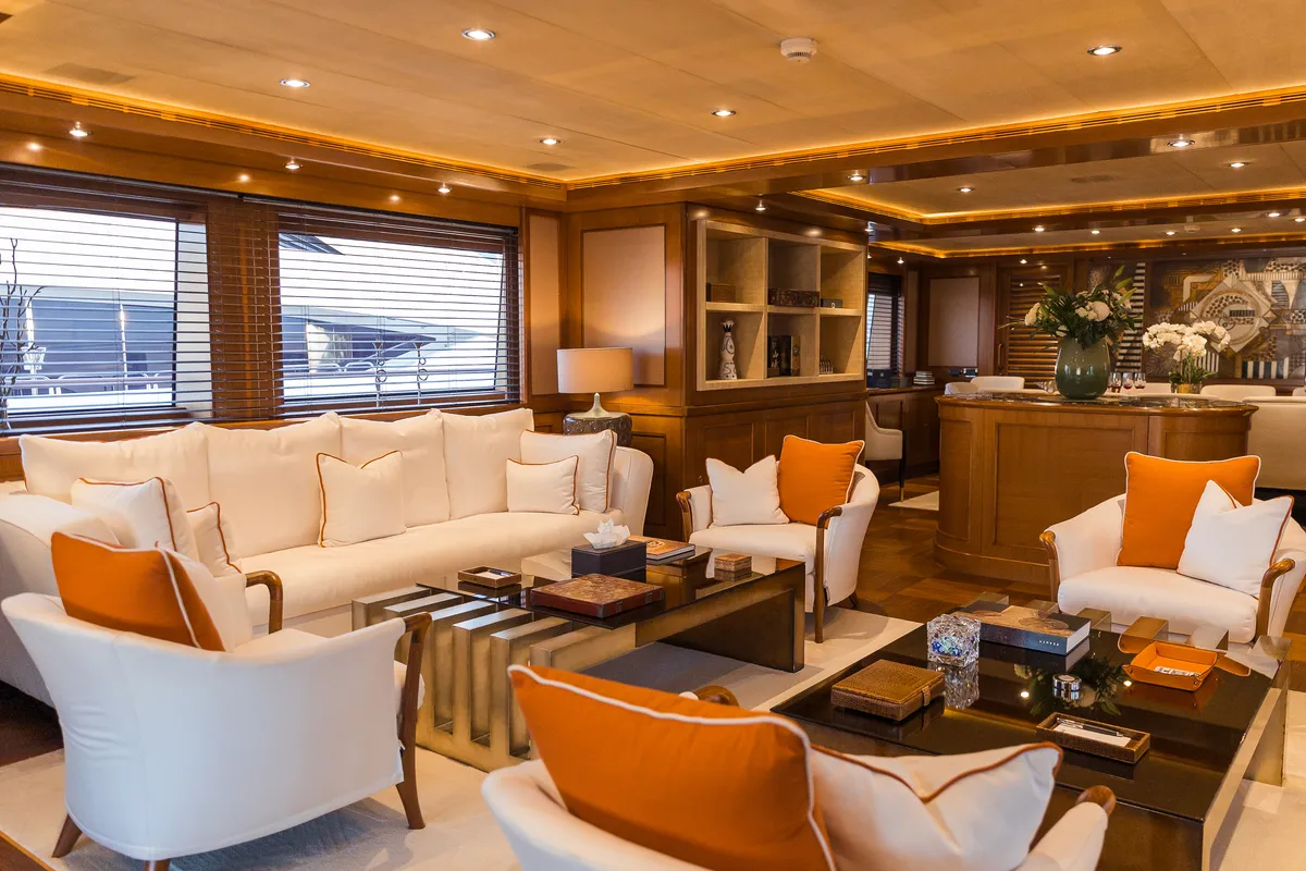Behike, a Luxury Luxury Motor Yacht yacht at Dubai Harbour, United Arab Emirates
