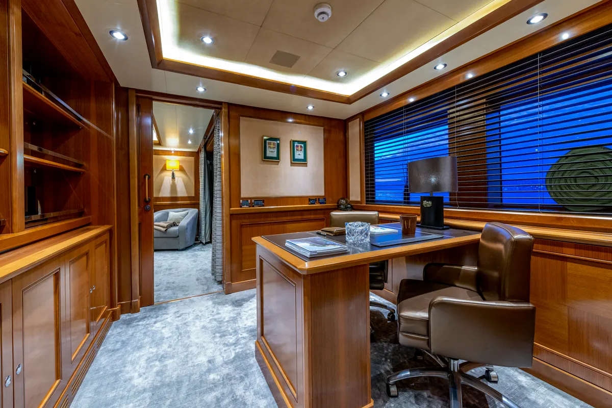 Behike, a Luxury Luxury Motor Yacht yacht at Dubai Harbour, United Arab Emirates