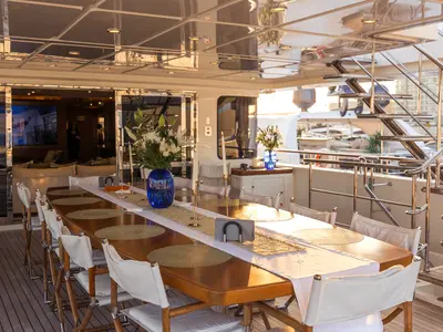Behike, a Luxury Luxury Motor Yacht yacht at Dubai Harbour, United Arab Emirates