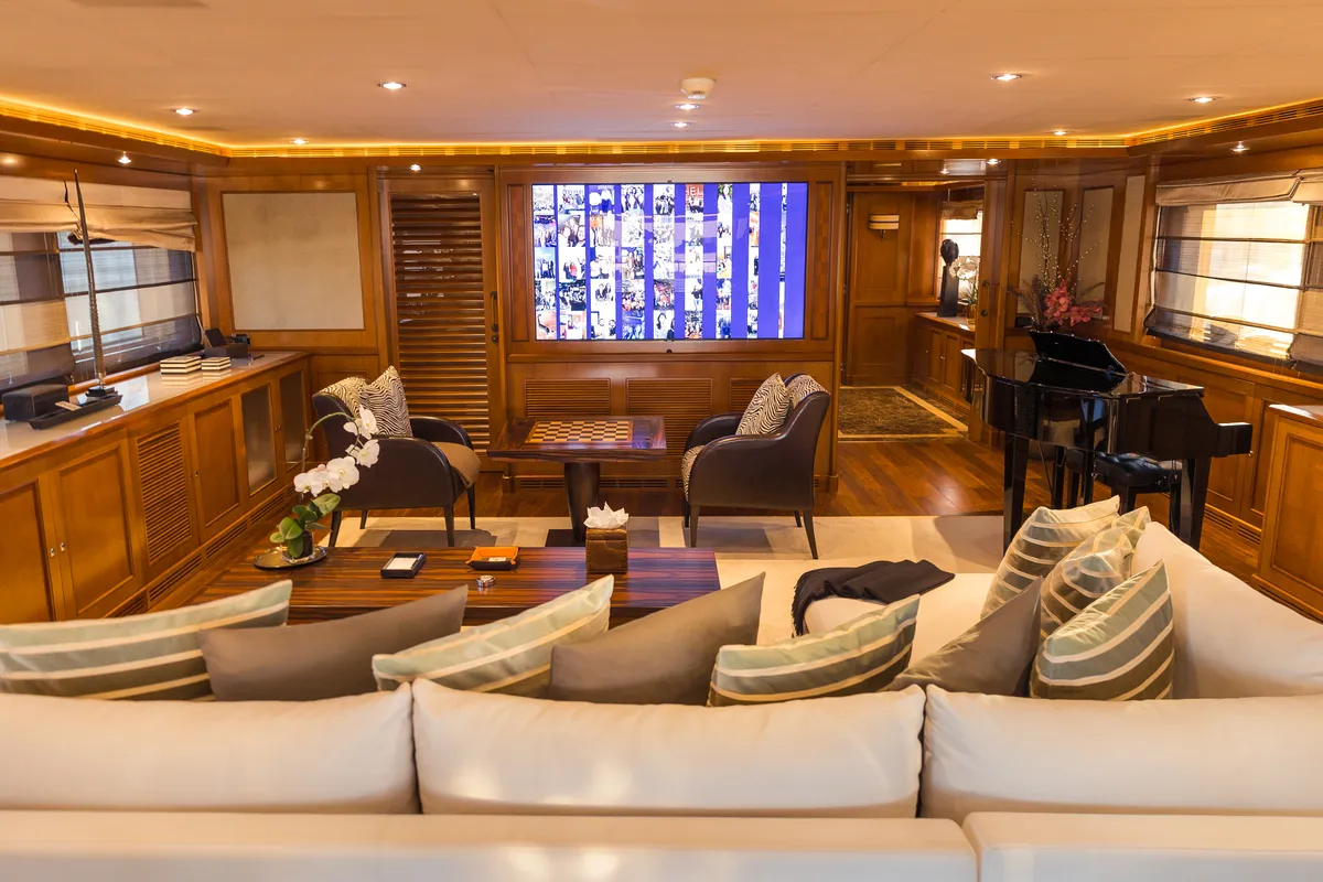Behike, a Luxury Luxury Motor Yacht yacht at Dubai Harbour, United Arab Emirates