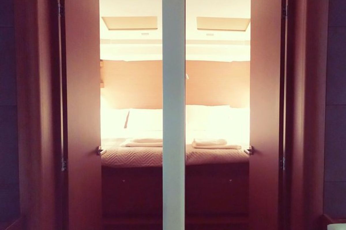 Cabin on Infinity, a Beneteau Oceanis 51.1 sailboat at Municipal Unit of Lefkada, Greece