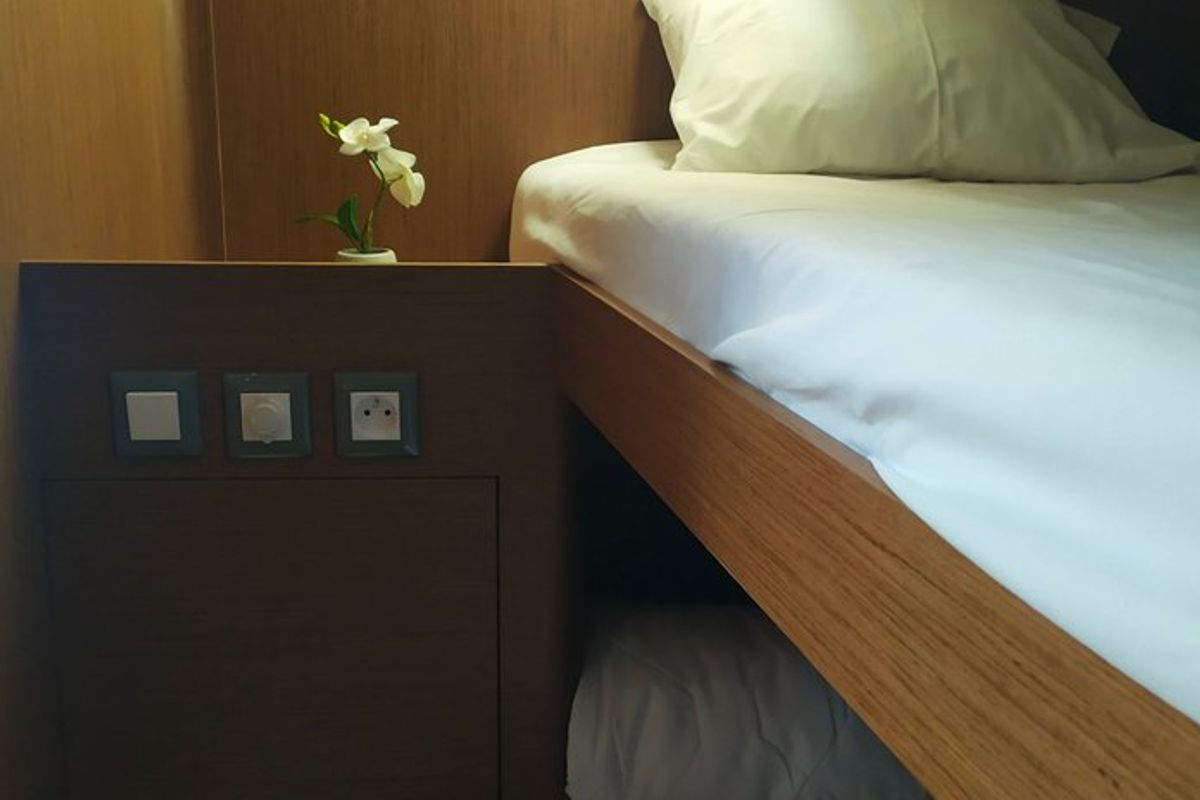 Cabin on Infinity, a Beneteau Oceanis 51.1 sailboat at Municipal Unit of Lefkada, Greece