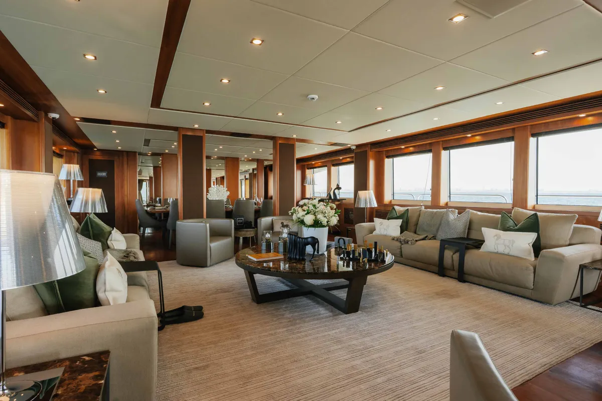 Encore, a Luxury Luxury Motor Yacht yacht at Dubai Harbour, United Arab Emirates