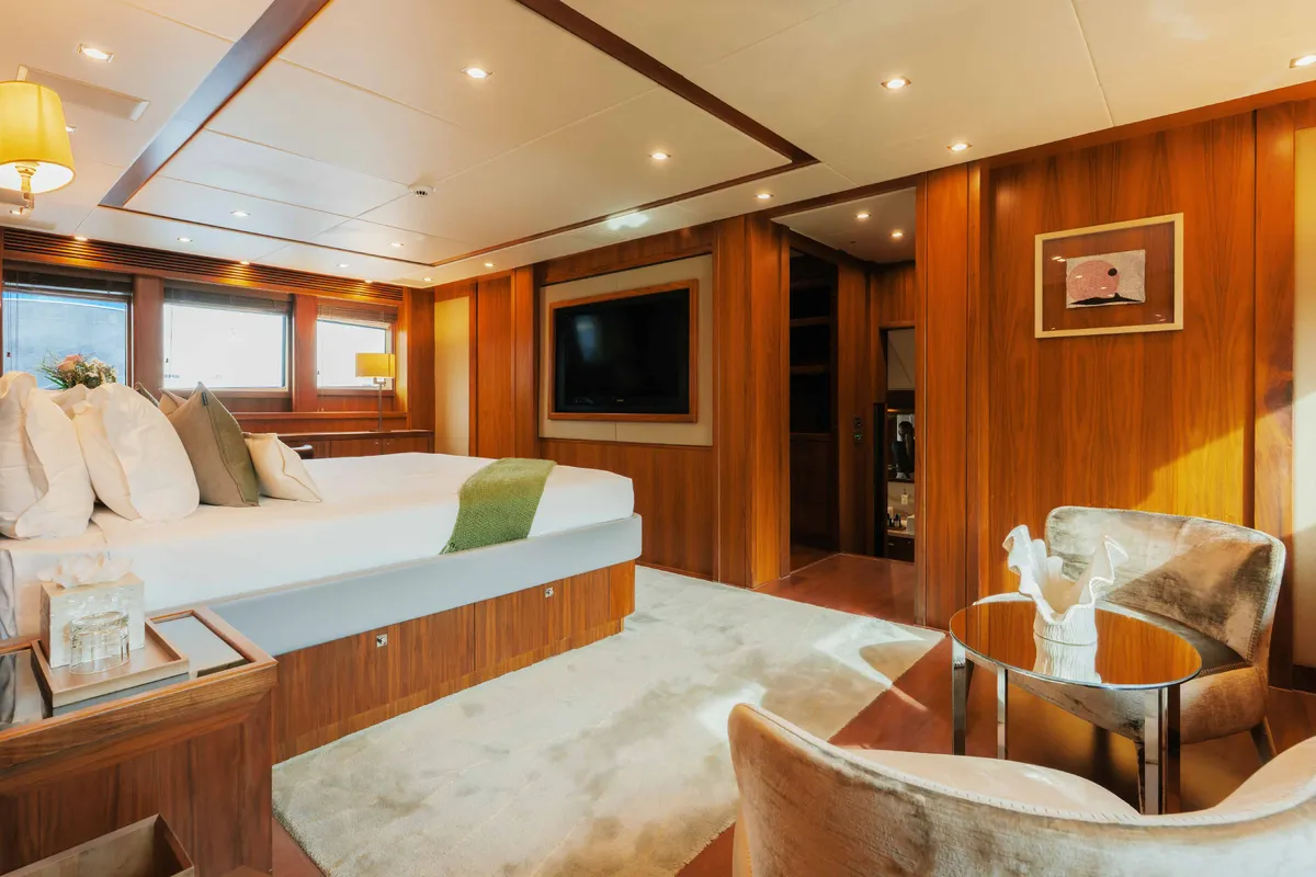 Encore, a Luxury Luxury Motor Yacht yacht at Dubai Harbour, United Arab Emirates
