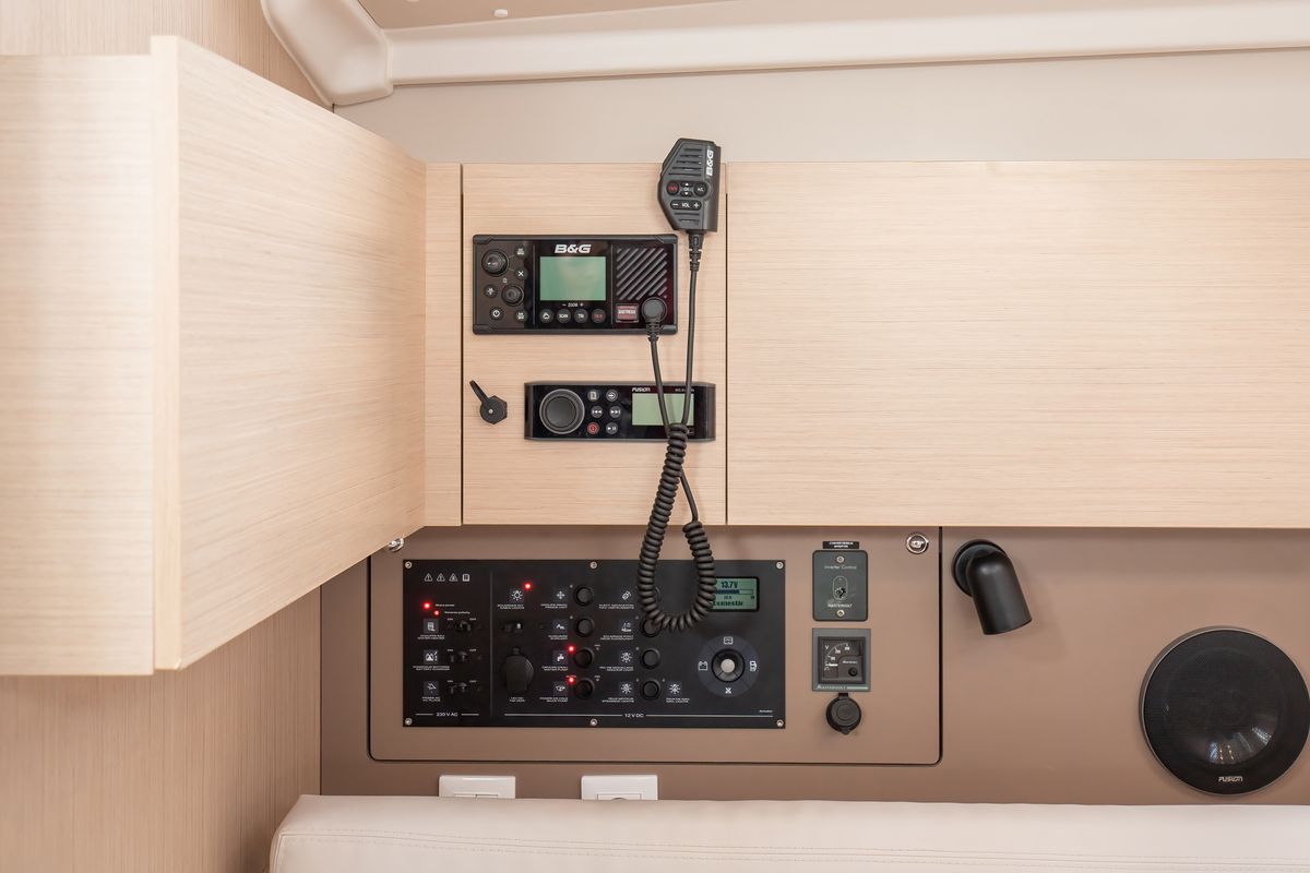 Eos, a Beneteau Oceanis 38.1 sailboat at Trapani, Italy