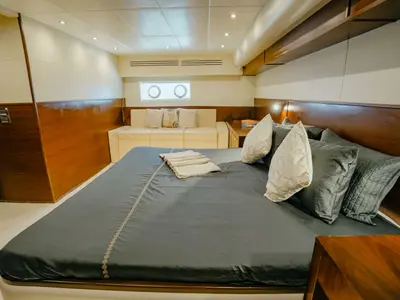 Stardom, a Luxury Luxury Motor Yacht yacht at Dubai Harbour, United Arab Emirates
