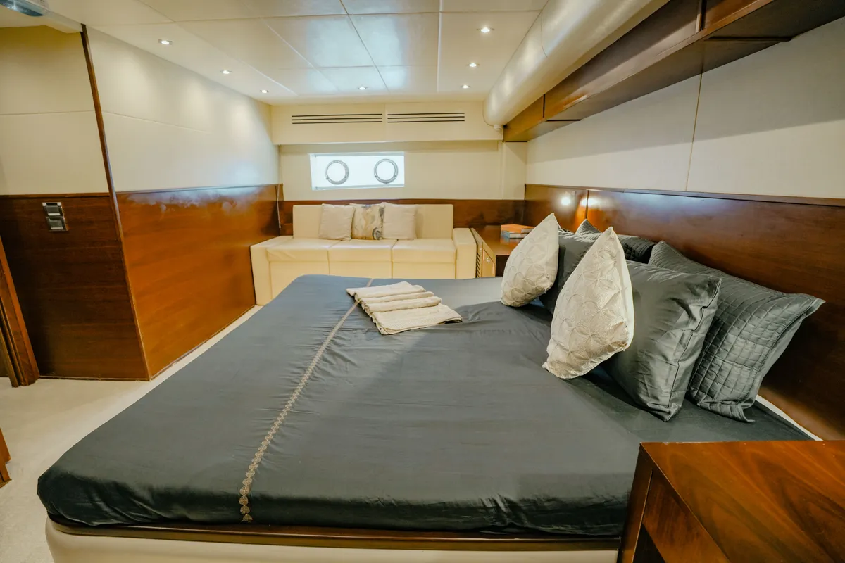 Stardom, a Luxury Luxury Motor Yacht yacht at Dubai Harbour, United Arab Emirates