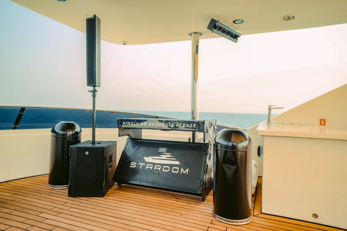 Stardom, a Luxury Luxury Motor Yacht yacht at Dubai Harbour, United Arab Emirates