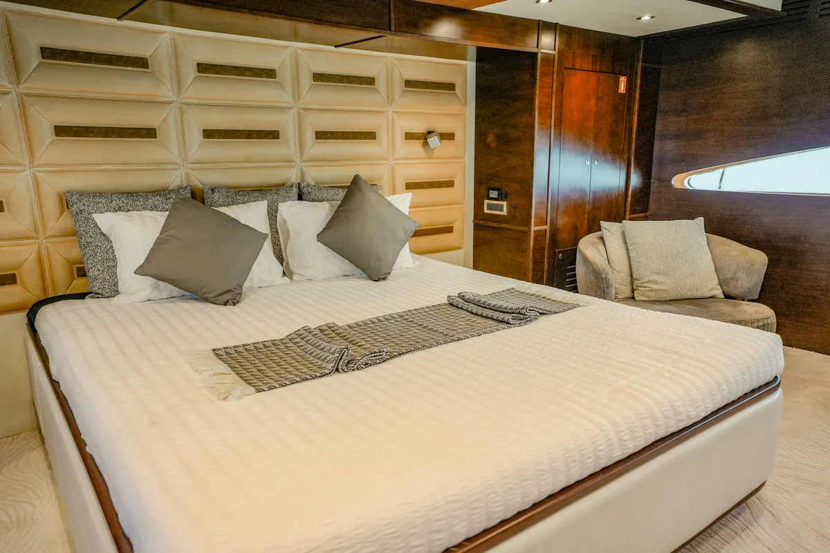 Stardom, a Luxury Luxury Motor Yacht yacht at Dubai Harbour, United Arab Emirates