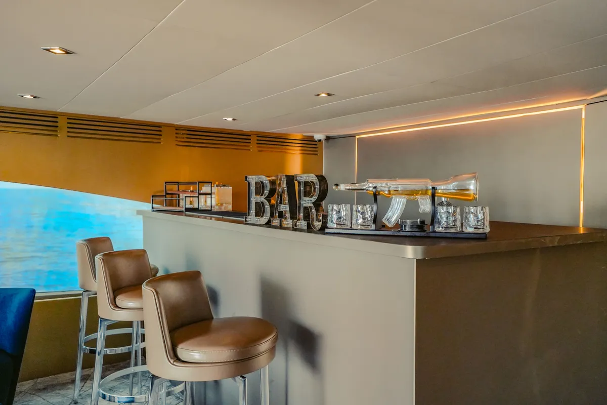 Stardom, a Luxury Luxury Motor Yacht yacht at Dubai Harbour, United Arab Emirates