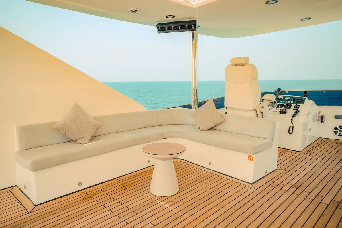 Stardom, a Luxury Luxury Motor Yacht yacht at Dubai Harbour, United Arab Emirates