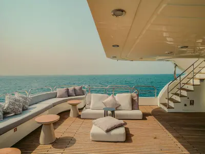 Stardom, a Luxury Luxury Motor Yacht yacht at Dubai Harbour, United Arab Emirates
