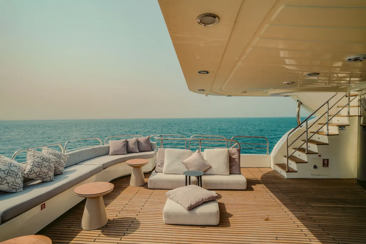 Stardom, a Luxury Luxury Motor Yacht yacht at Dubai Harbour, United Arab Emirates