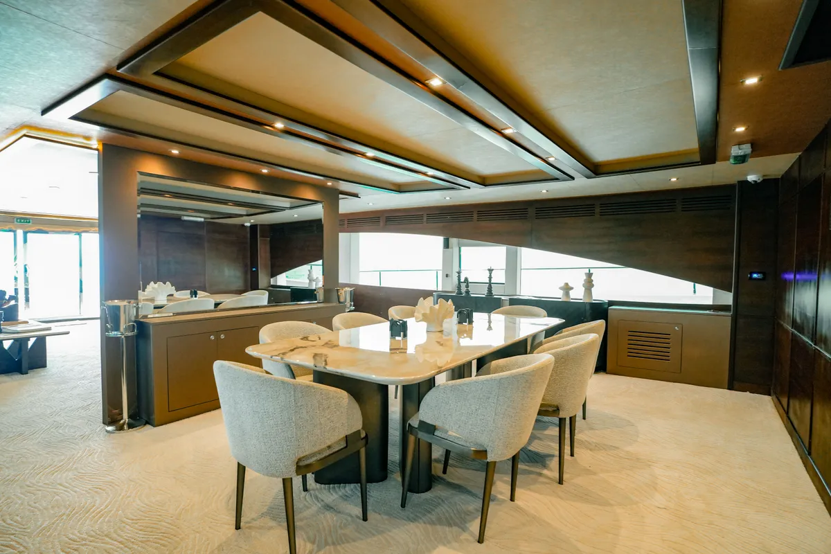 Stardom, a Luxury Luxury Motor Yacht yacht at Dubai Harbour, United Arab Emirates