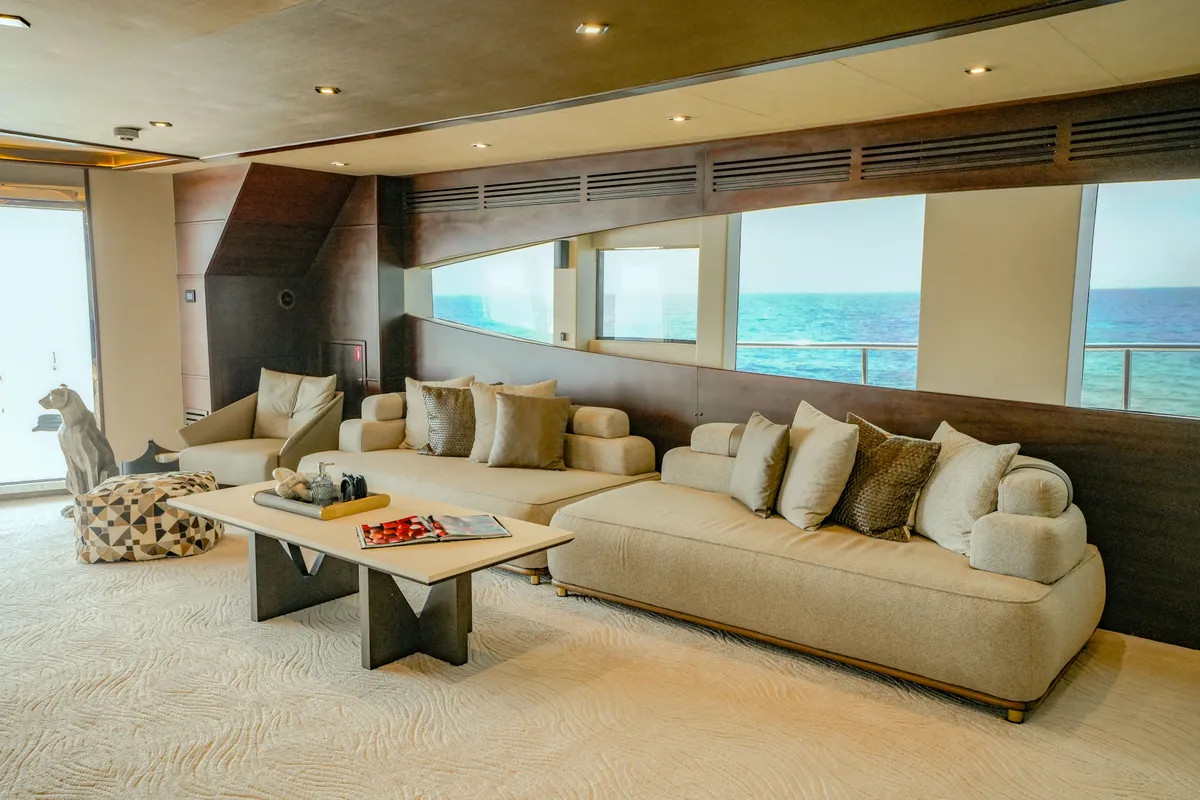 Stardom, a Luxury Luxury Motor Yacht yacht at Dubai Harbour, United Arab Emirates
