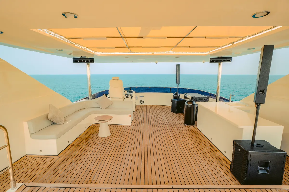 Stardom, a Luxury Luxury Motor Yacht yacht at Dubai Harbour, United Arab Emirates