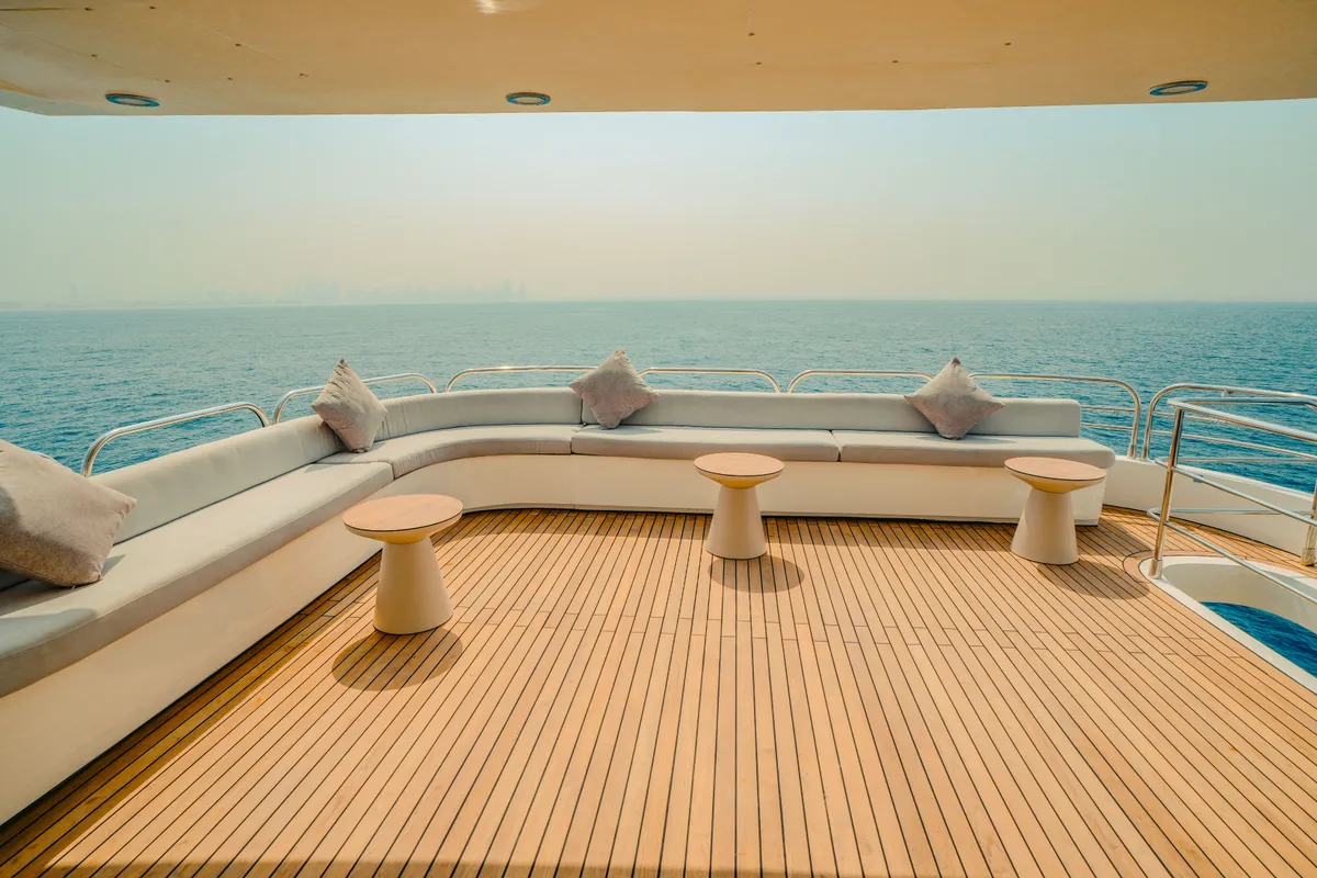 Stardom, a Luxury Luxury Motor Yacht yacht at Dubai Harbour, United Arab Emirates