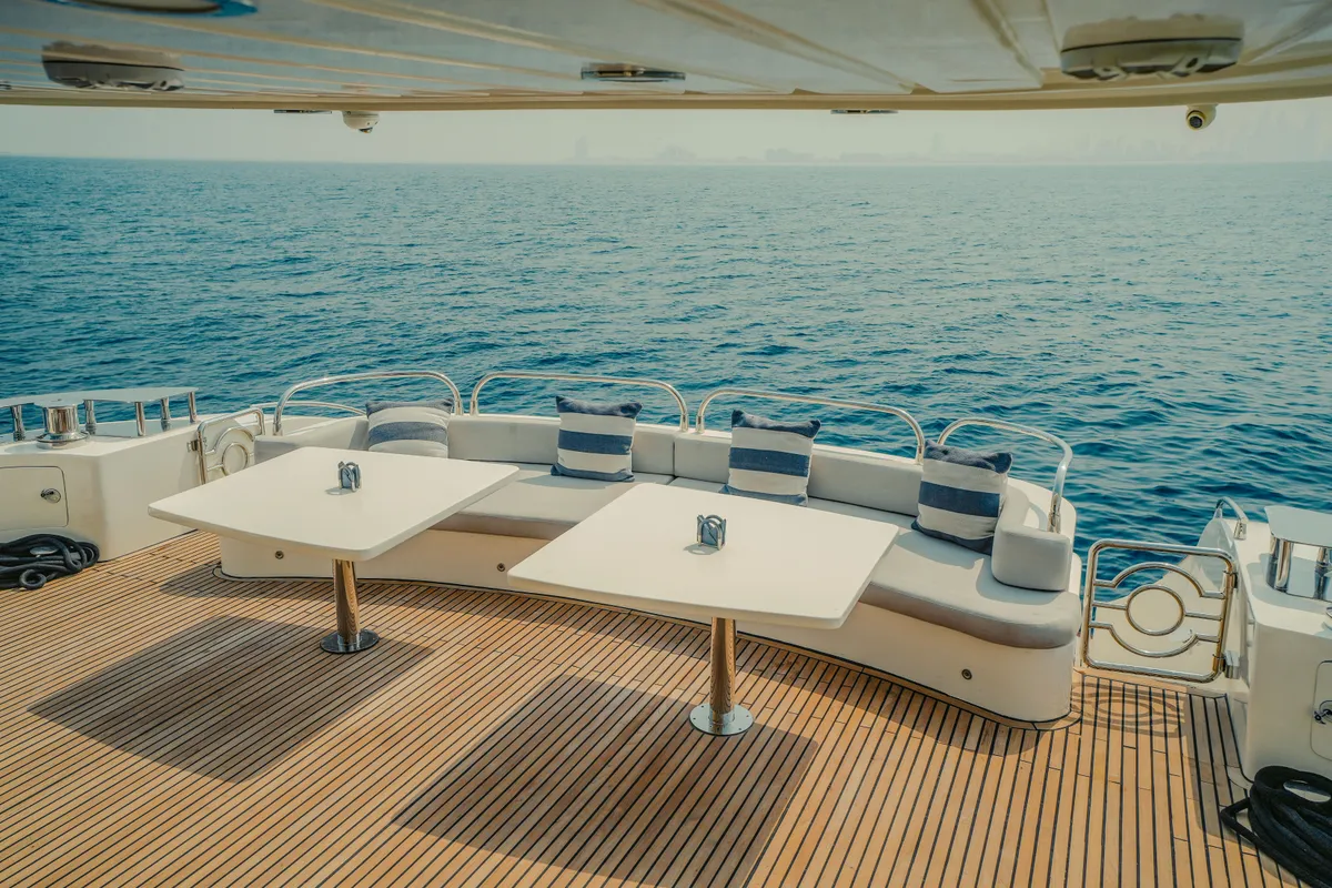 Stardom, a Luxury Luxury Motor Yacht yacht at Dubai Harbour, United Arab Emirates