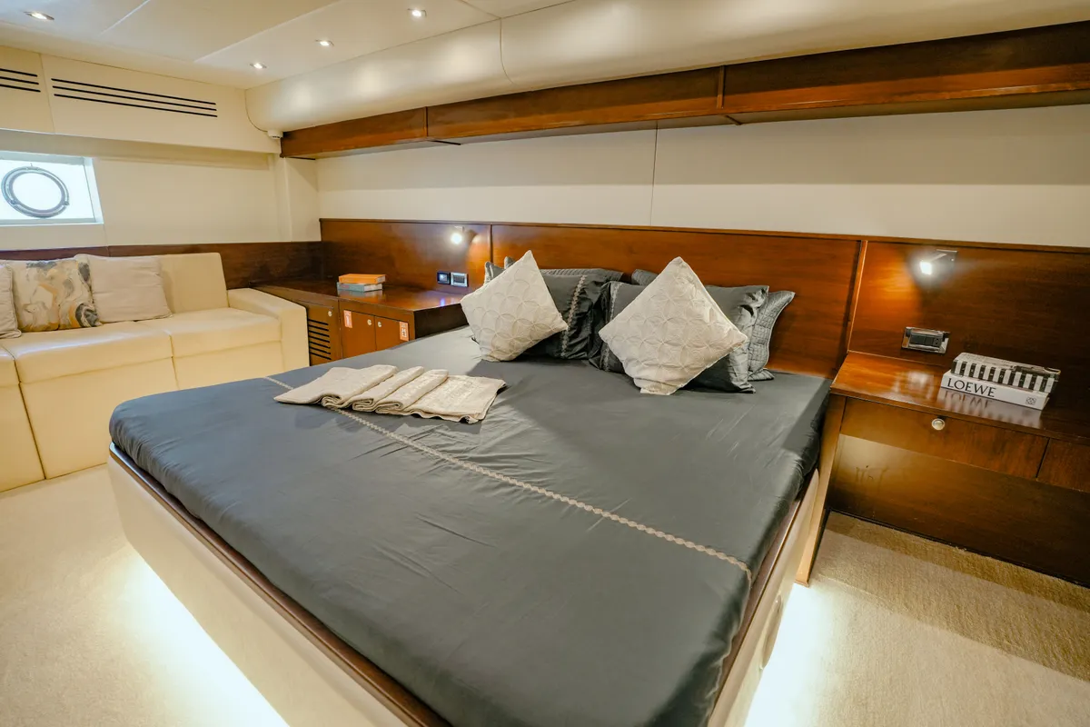 Stardom, a Luxury Luxury Motor Yacht yacht at Dubai Harbour, United Arab Emirates