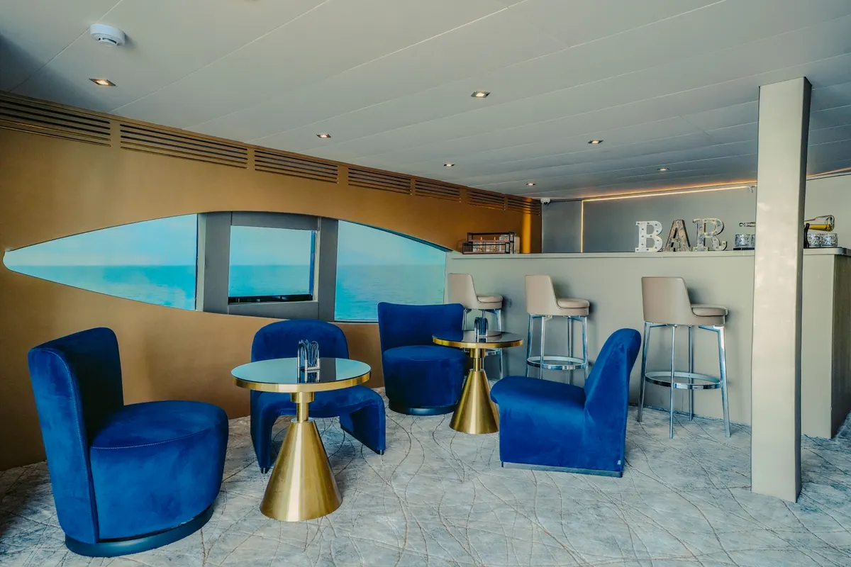 Stardom, a Luxury Luxury Motor Yacht yacht at Dubai Harbour, United Arab Emirates