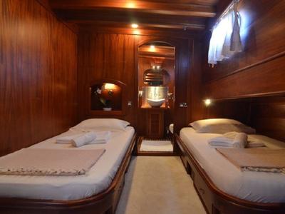 Cabin on Smyrna, a Custom Made Smyrna yacht at Bodrum, Turkey