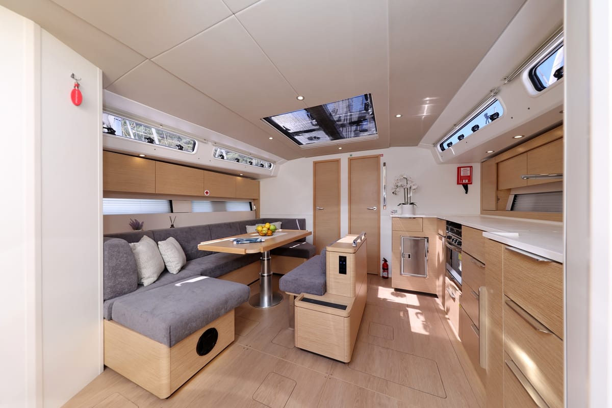 Aroha, a Hanse Yachts Hanse 460 sailboat at Dubrovnik, Croatia