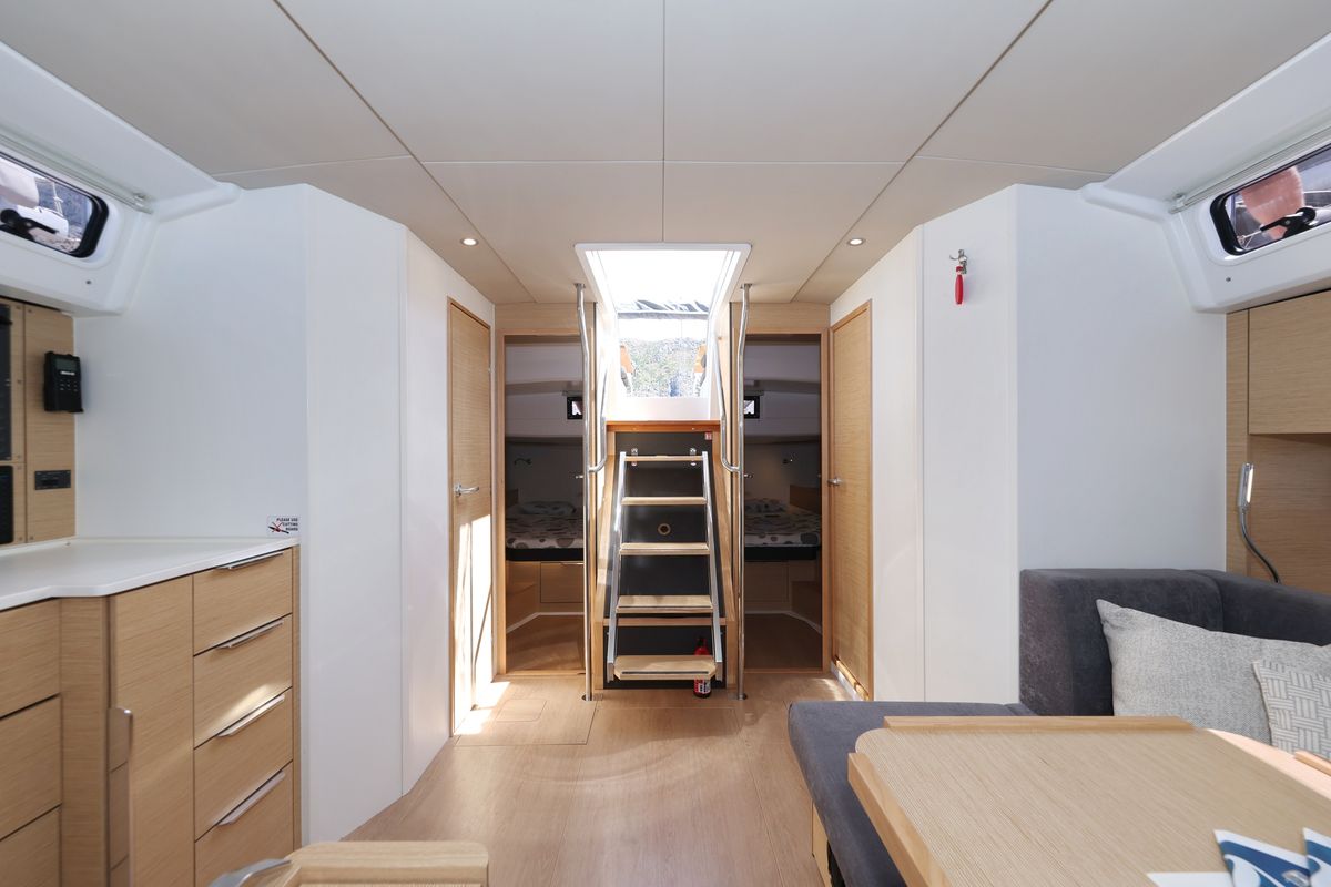 Aroha, a Hanse Yachts Hanse 460 sailboat at Dubrovnik, Croatia