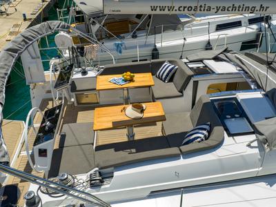 Aroha, a Hanse Yachts Hanse 460 sailboat at Dubrovnik, Croatia