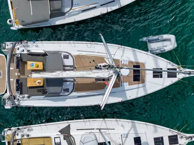 Aroha, a Hanse Yachts Hanse 460 sailboat at Dubrovnik, Croatia
