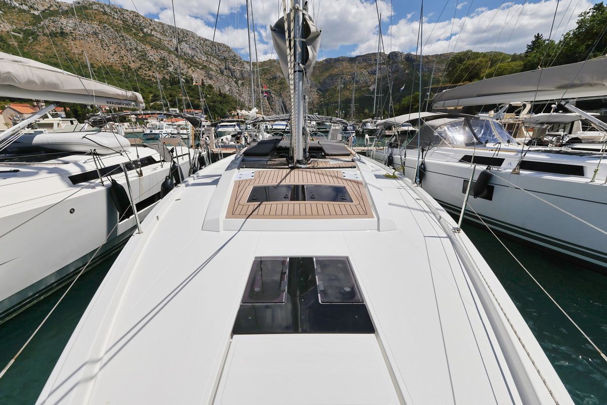Aroha, a Hanse Yachts Hanse 460 sailboat at Dubrovnik, Croatia