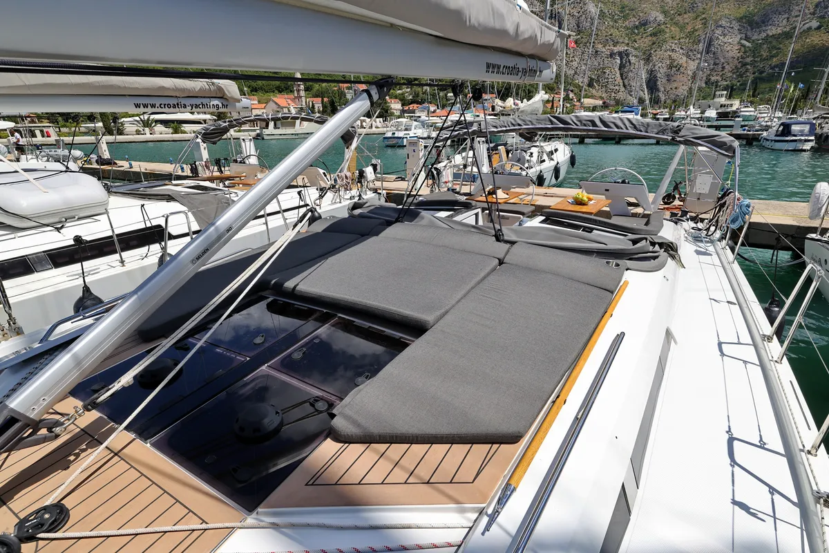 Aroha, a Hanse Yachts Hanse 460 sailboat at Dubrovnik, Croatia