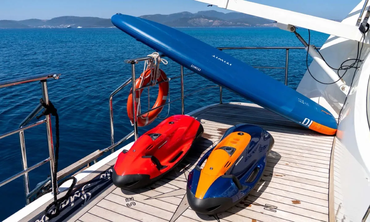 Den Den, a Gulet Luxury Motor Yacht yacht at Bodrum, Turkey