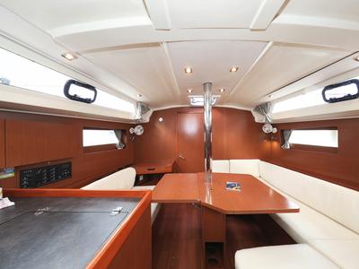 Salon of Dream Course, a Beneteau Oceanis 41.1 sailboat at Grad Vodice, Croatia