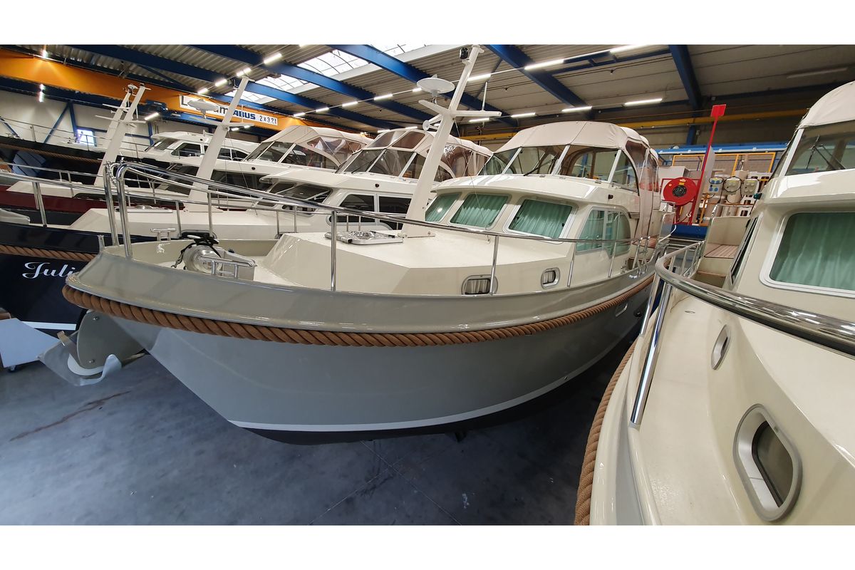 Exterior view of Lili, a Gulet x-reuse sailboat at Werder (Havel), Germany