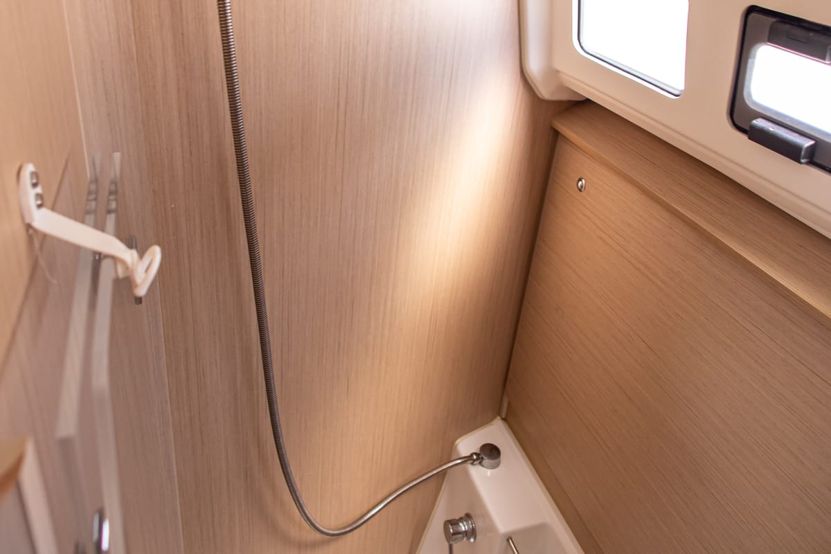 Head on Taylor, a Beneteau Oceanis 40.1 sailboat at Municipal Unit of Lefkada, Greece