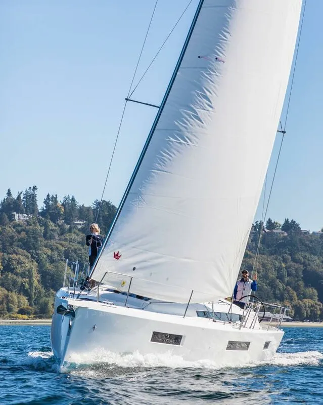 Karla, a Jeanneau Sun Odyssey 440 sailboat at Punat, Croatia
