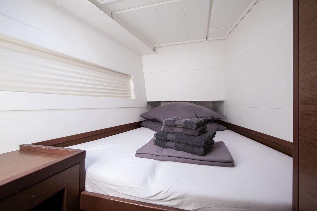 Cabin on Mare Negroni, a Lagoon 40 catamaran at Općina Medulin, Croatia