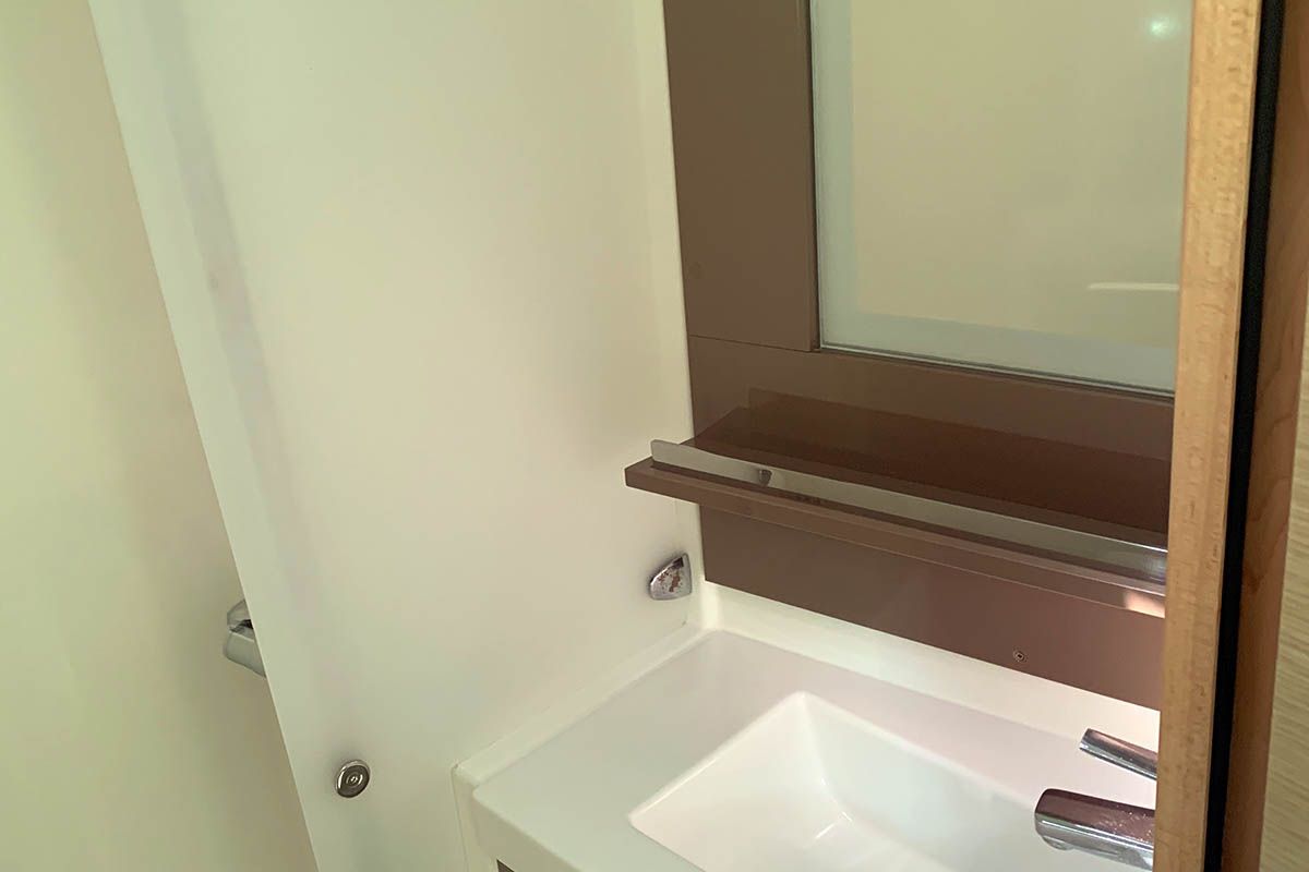 Lingaro, a Fountaine Pajot Saba 50 catamaran at Athens, Greece